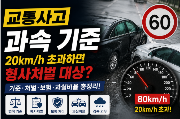 교통사고 과속 기준