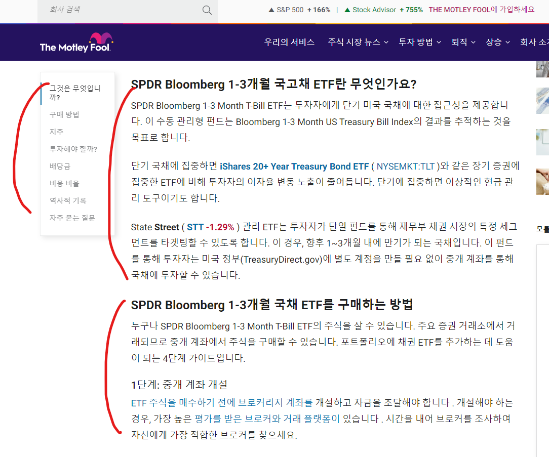 motley fool , bil etf에 대한 설명