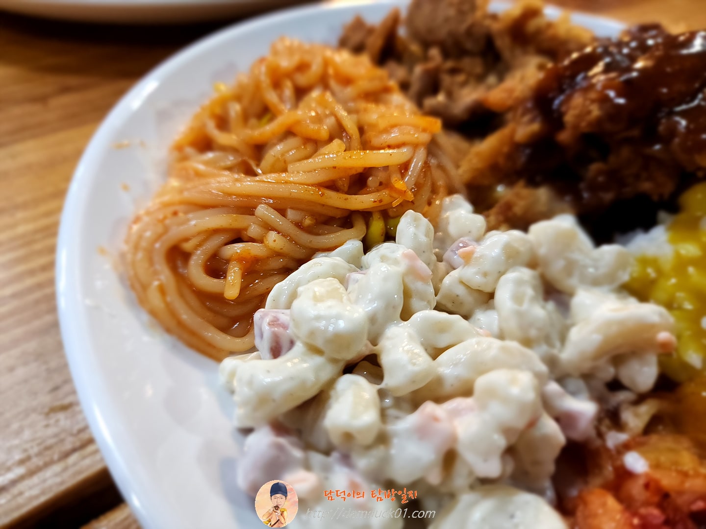 쫄면, 마카로니 샐러드