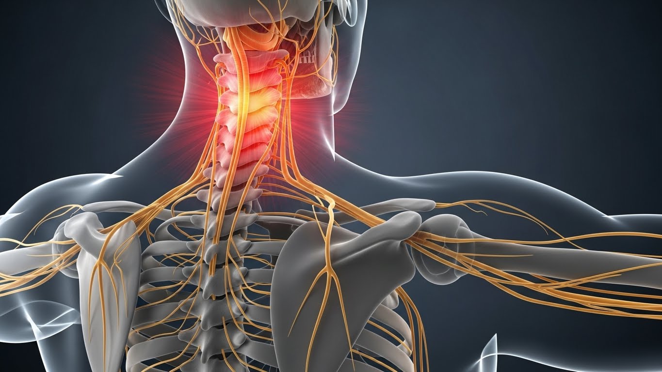 목디스크 손저림, 경추 신경 압박 증상