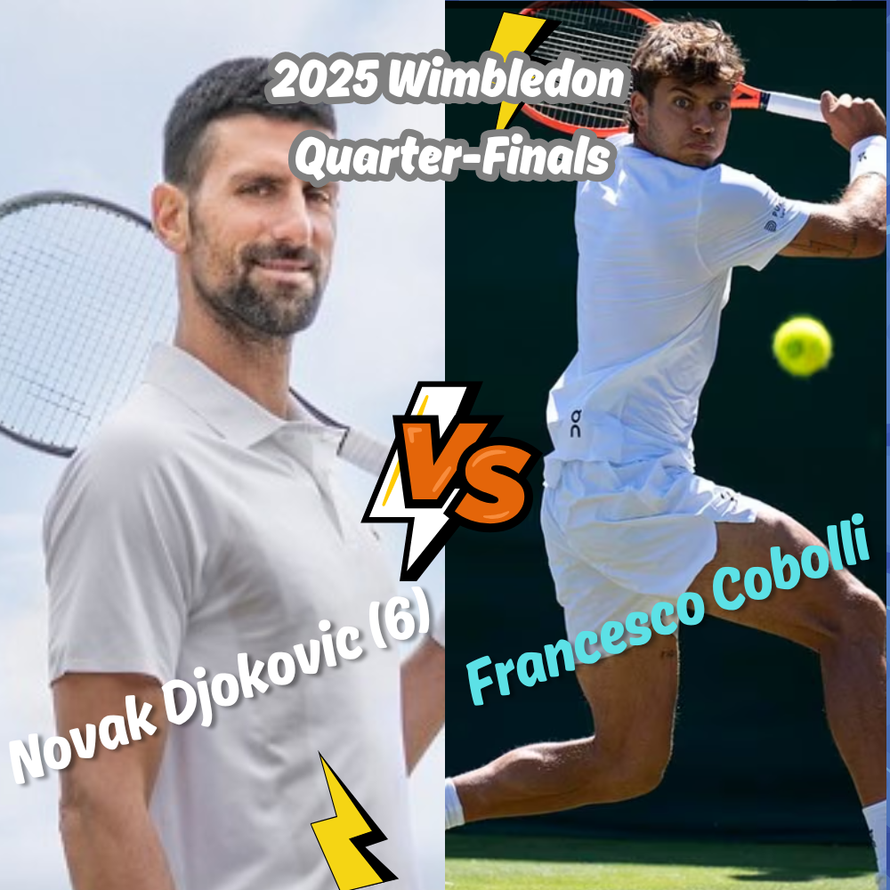 🇷🇸 노박 조코비치 (Novak Djokovic, 6번 시드) – 7년 연속 윔블던 4강 도전