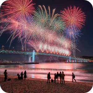 2025 부산 광안리 불꽃축제 숨은 명당이미지(가상)