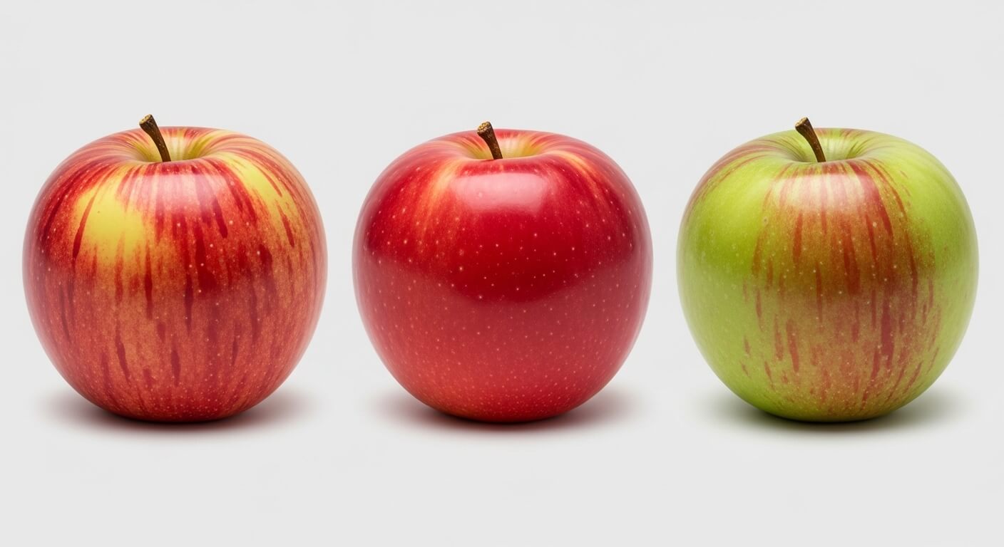 아시아 사과 집중탐구 (후지, 감홍, 안나)