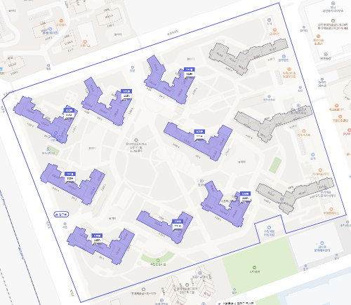단지배치도