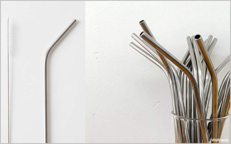 스테인리스 빨대 이미지