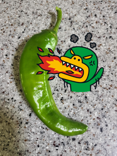고추 한개