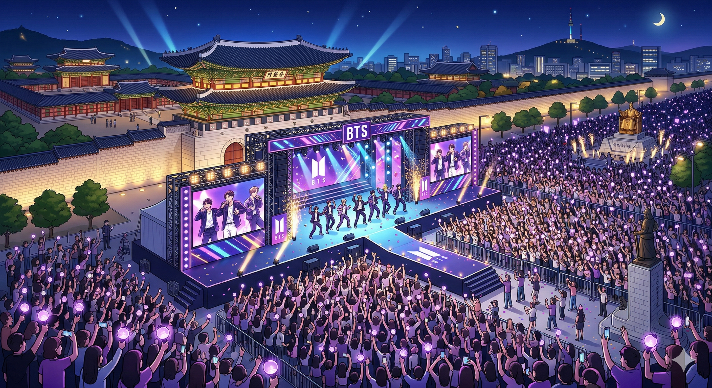 BTS 광화문 공연 중계방송 넷플릭스 실시간 라이브 시청 방법