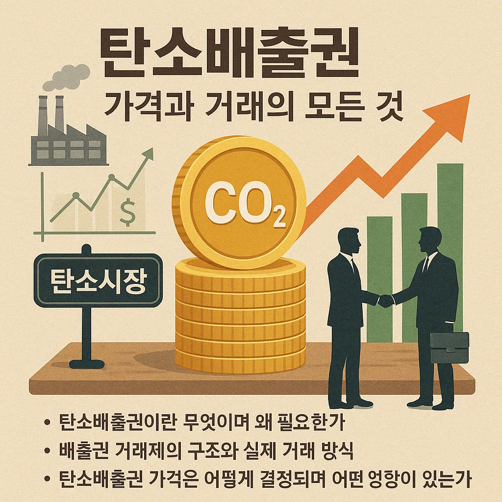 탄소배출권 가격과 거래의 모든 것
