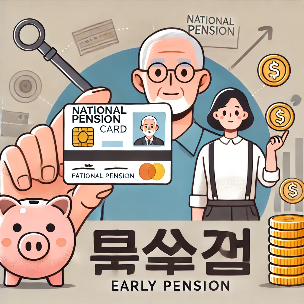 국민연금 -조기- 수령나이-조건-장단점-신청방법-계산법