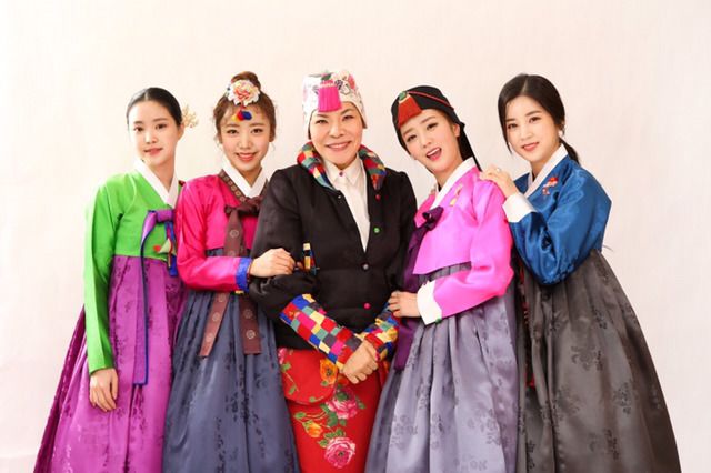 박술녀 한복 이불