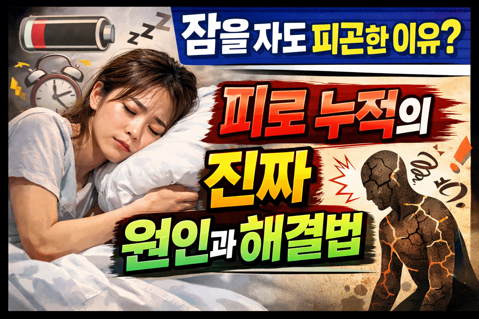 잠을 자도 피곤한 이유