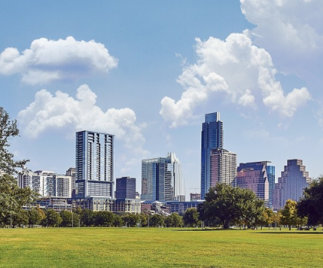 잔디가 깔려진 토지