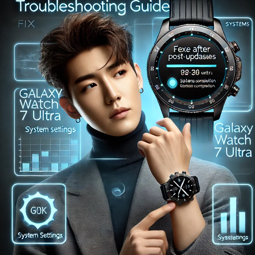 갤럭시워치7 울트라 업데이트 후 오류? 이렇게 해결하세요!