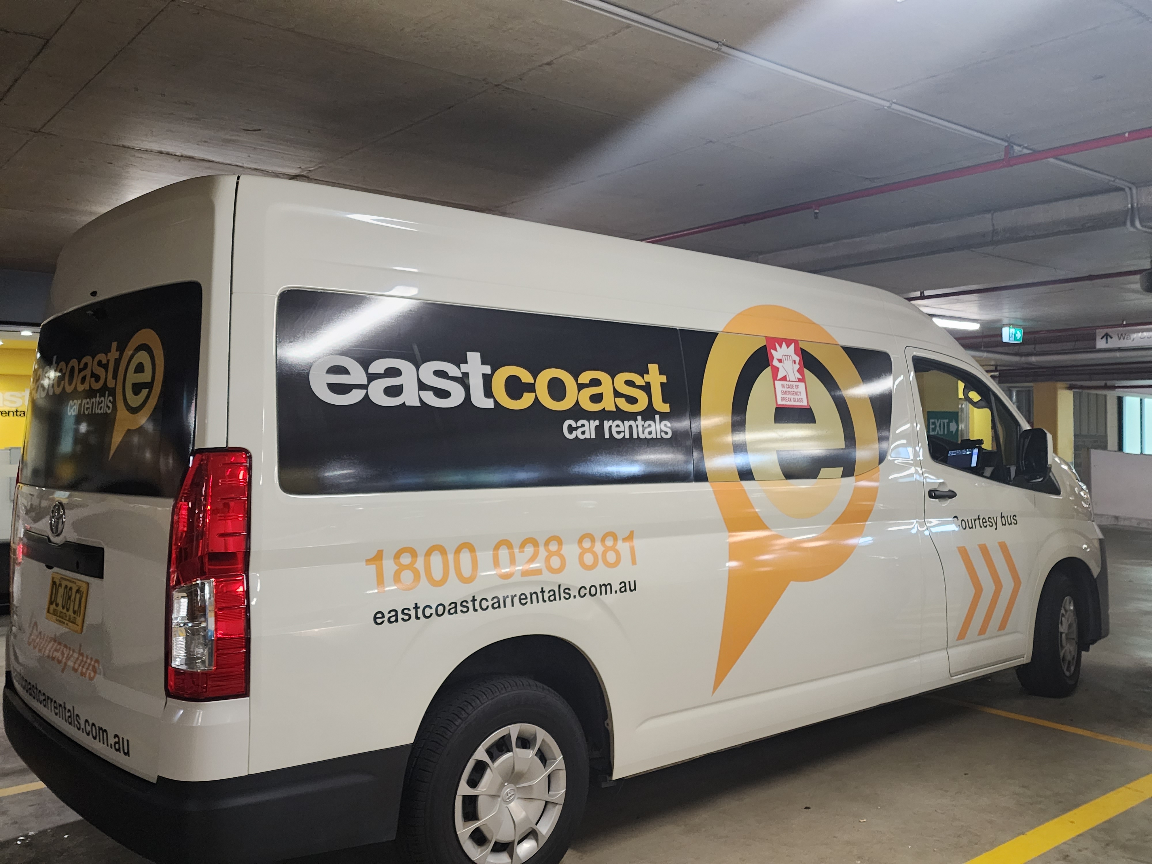 이스트코스트 렌트카 셔틀