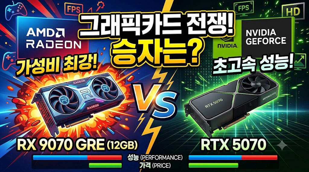 그래픽카드 가성비 최강 vs 초고속 성능