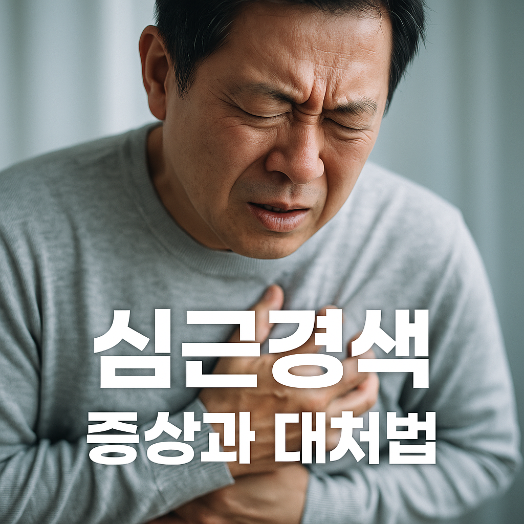 심근경색 증상과 대처법
