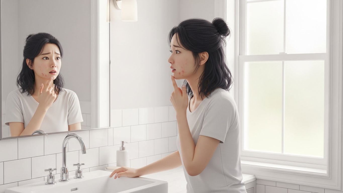 여드름흉터, 피부과시술, 홈케어루틴