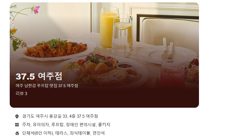 여주 37.5 카페