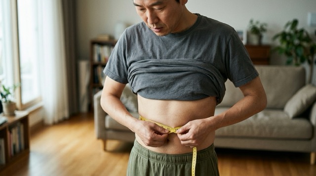 BMI 한계 마른 비만"