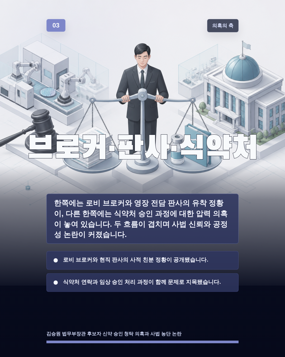 브로커·판사·식약처