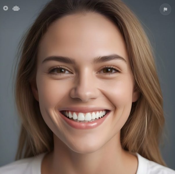 치아교정 후 아름다운 미소와 자신감