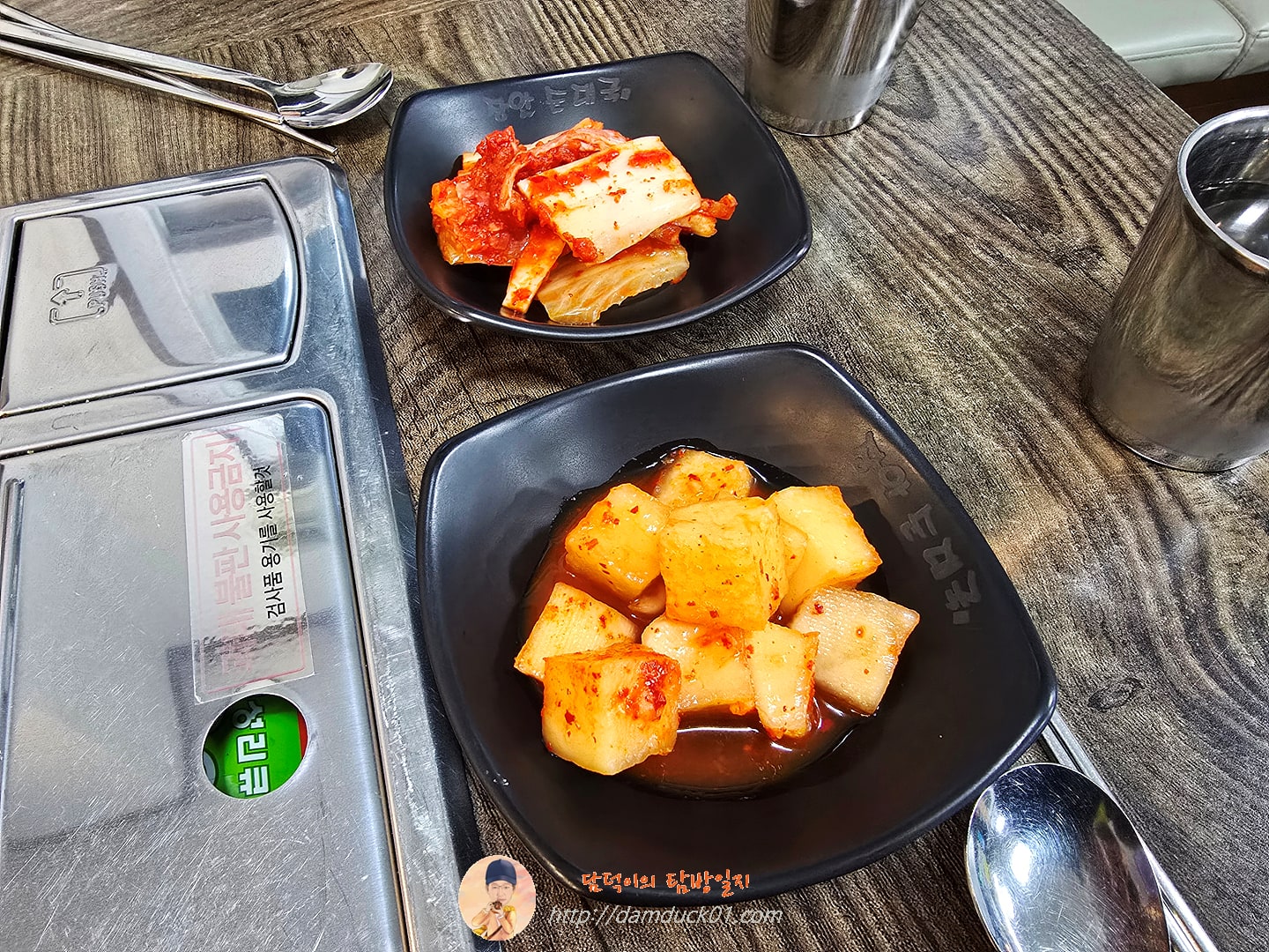 장안순대국 봉담맛집 반찬