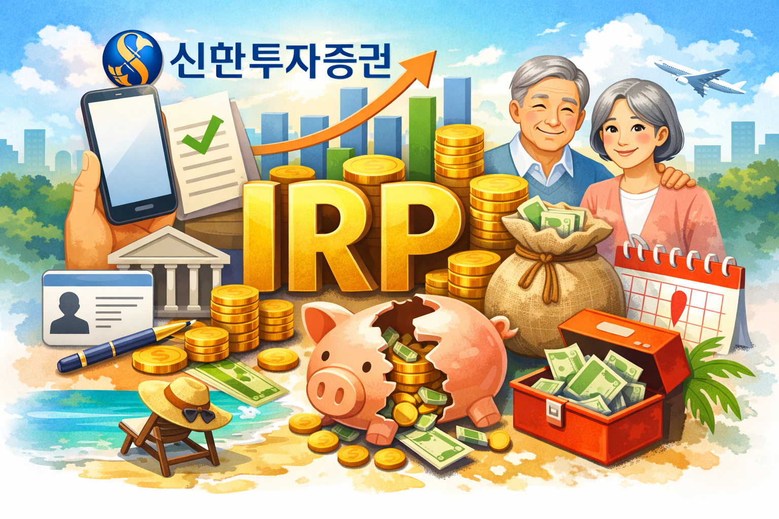 신한투자증권 IRP 계좌 개설방법부터 수수료, 중도인출까지 한번에 정리 관련 사진