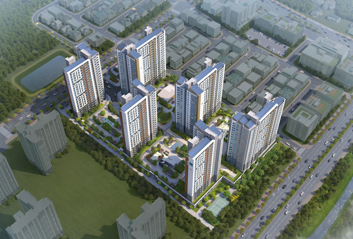  신안 인스빌 퍼스티지 단지