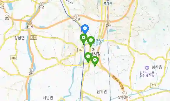 오산시 현대자동차 서비스센터 정비공장 사업소 리스트