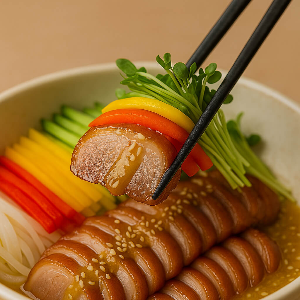 여름에 입맛 살리는 새콤달콤한 냉채족발