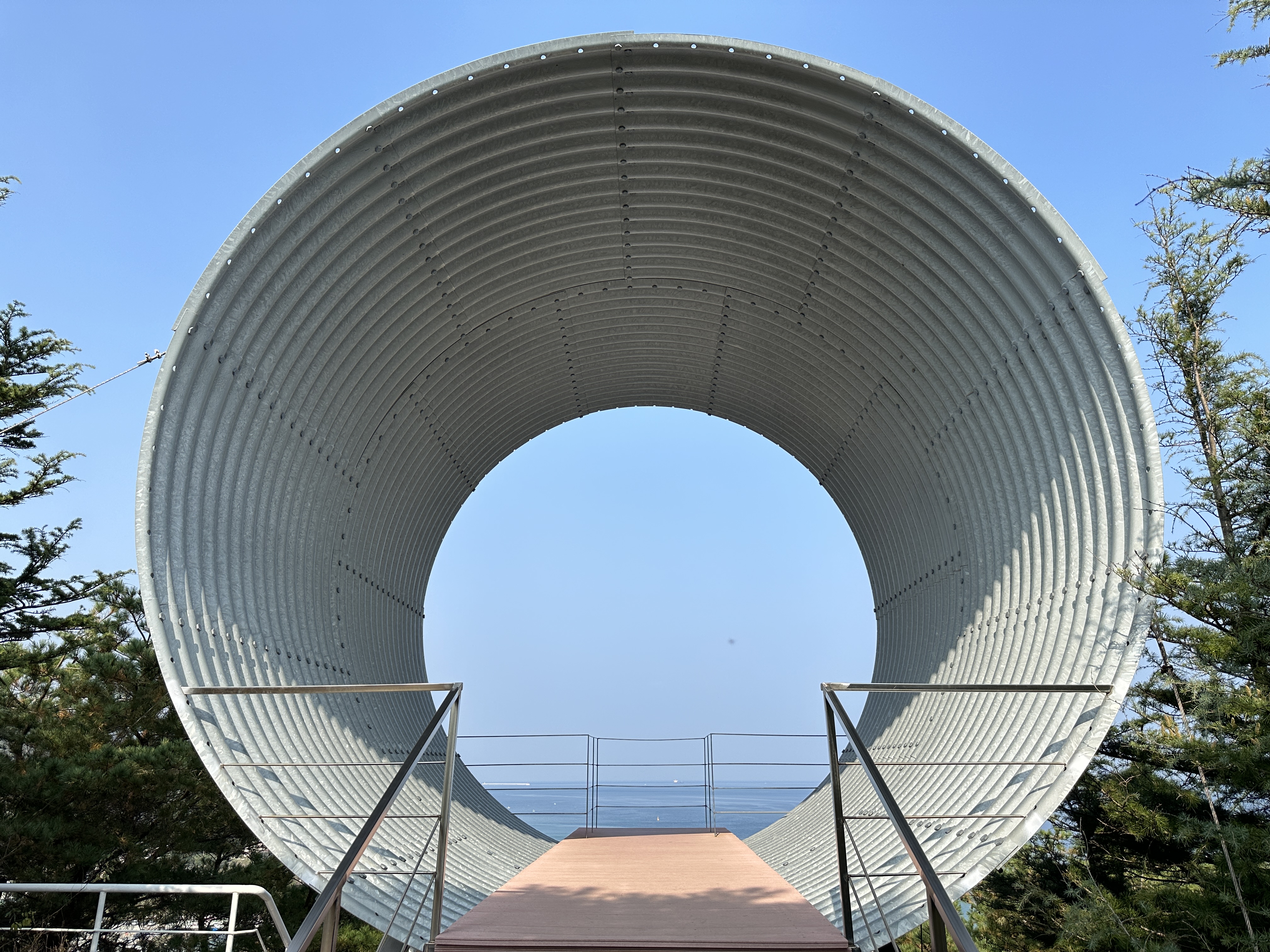 정동진 조각공원 포토존