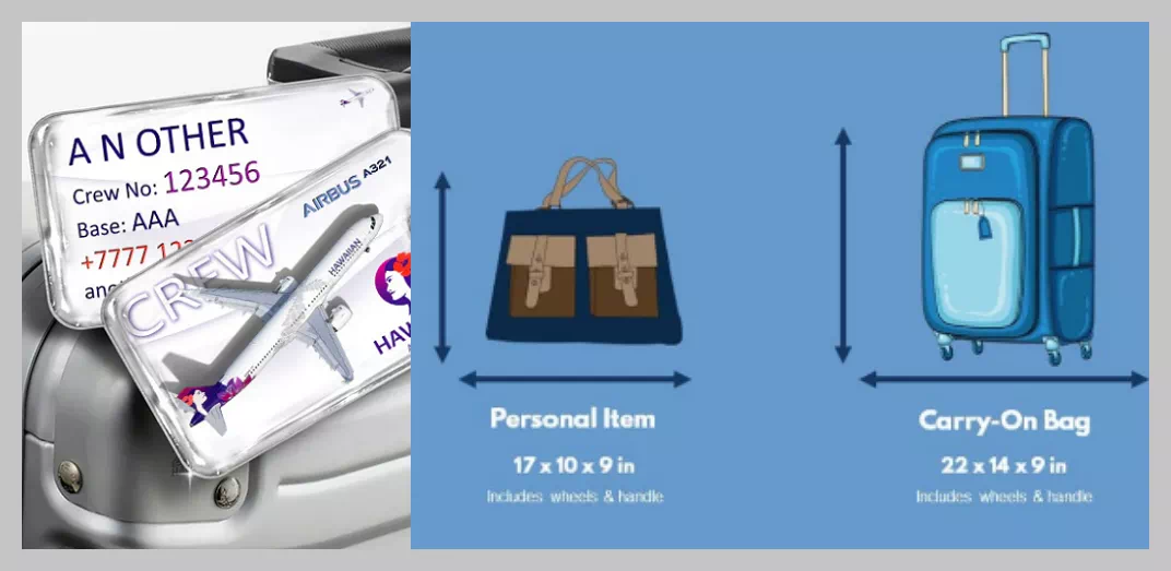 하와이안 항공 기내수하물 규정