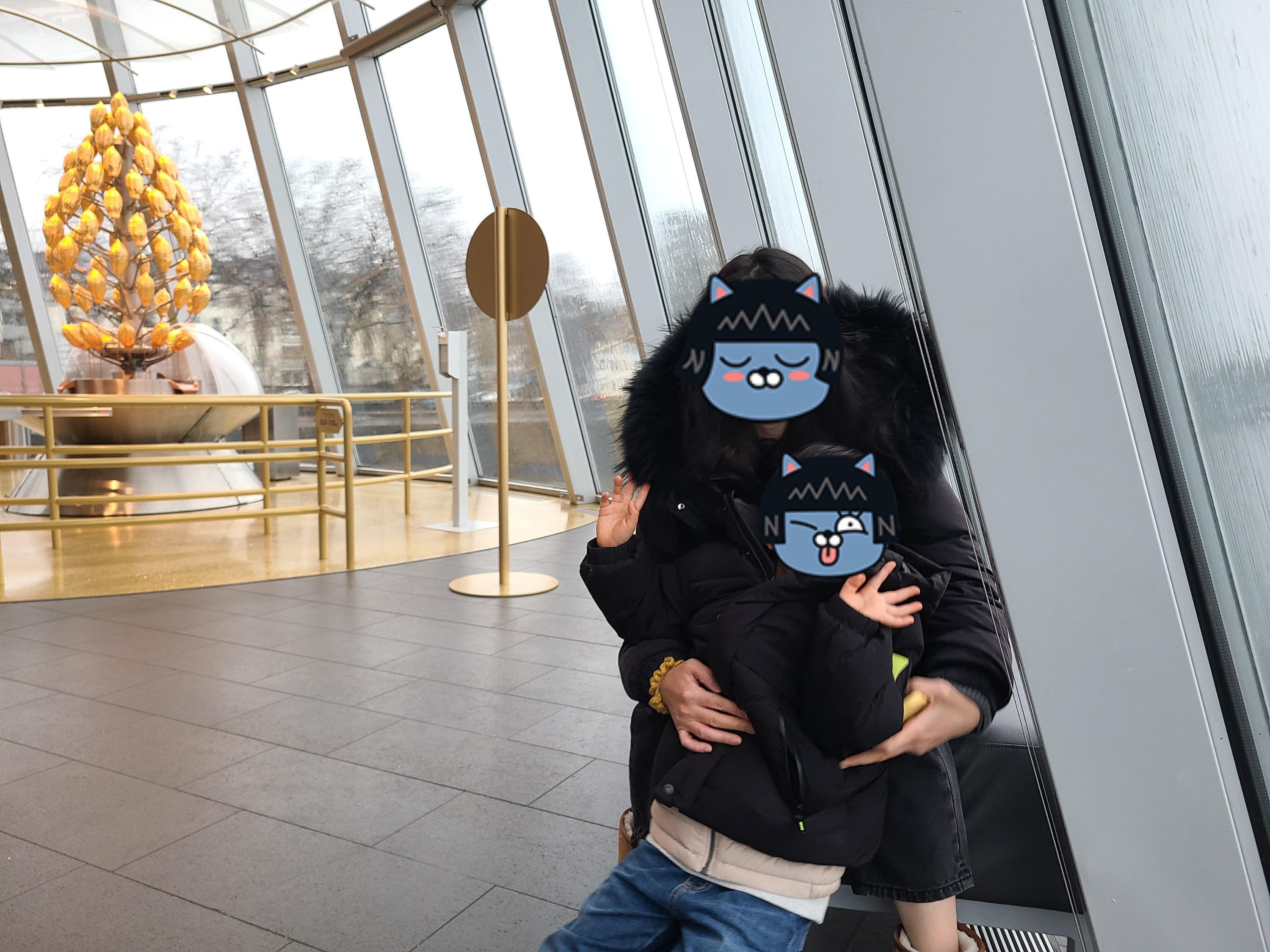 쾰른 임호프 초콜릿박물관 내부 기념 사진