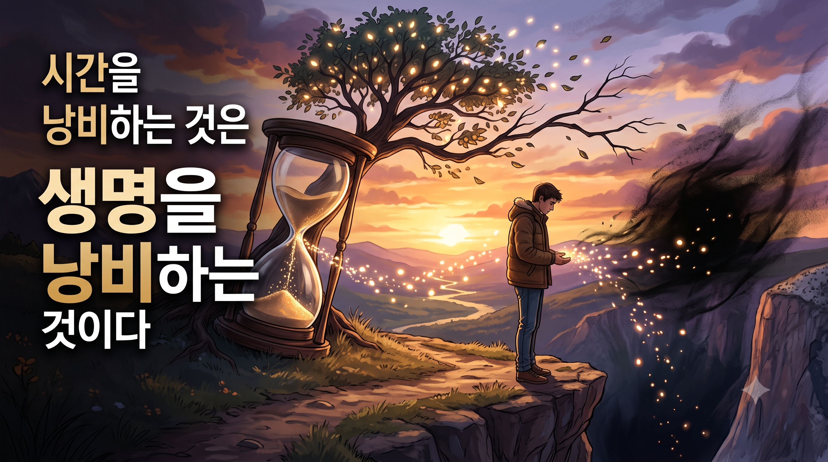 시간을 낭비하는 것은 생명을 낭비하는 것이다 뜻과 교훈