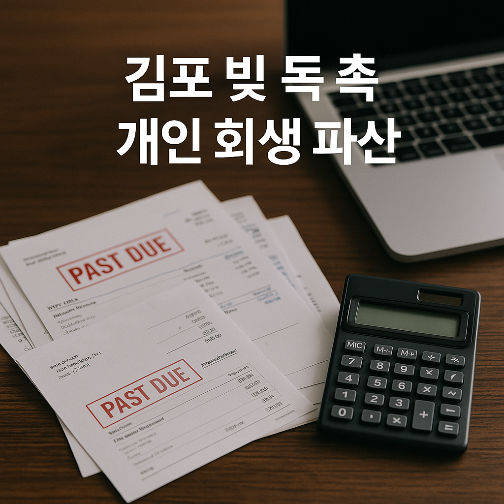 김포에서 빚 독촉을 숨기다 겪은 개인 회생 파산 사례