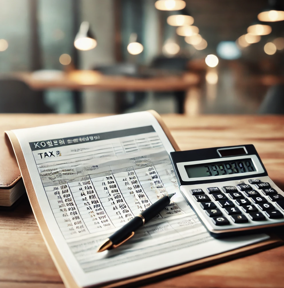 세금 서류,세금 신고 준비 중