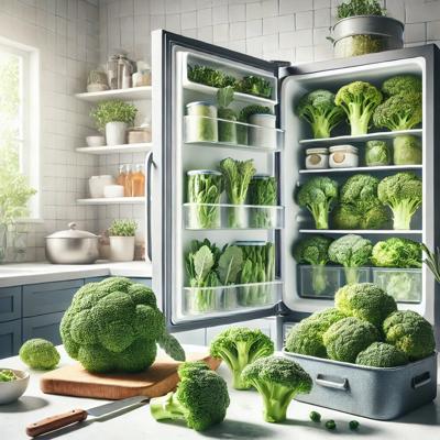 브로콜리 효능과 보관법 완벽 가이드 - 신선한 채소 관리의 모든 것
