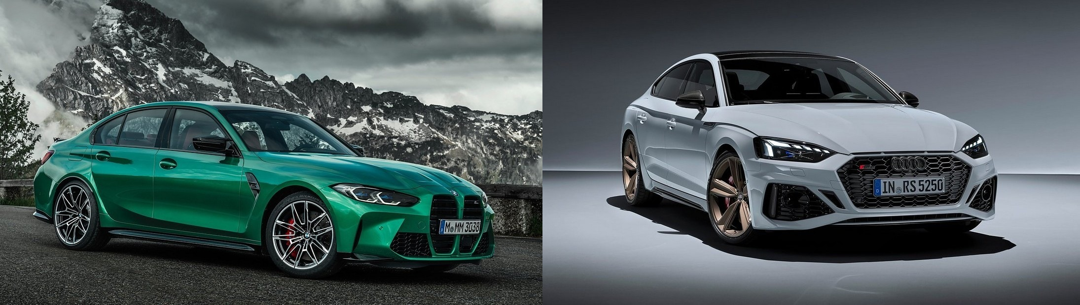 BMW M3, 아우디 RS5 스포트백