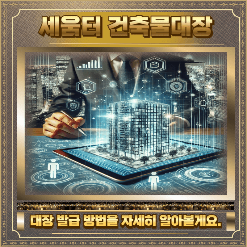 세움터 건축물대장 발급