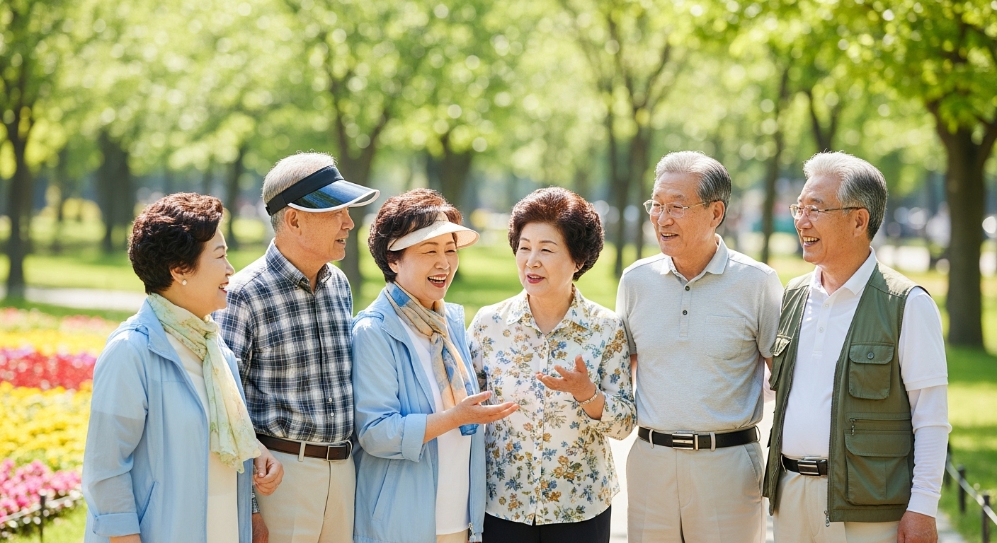 한국노인 라이프스타일 및 건강