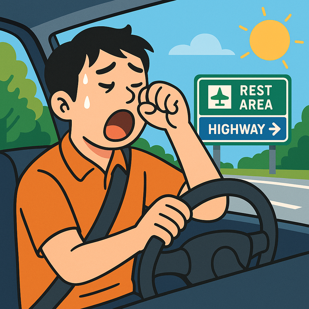 여름철 졸음운전 방지 꿀팁 BEST 5