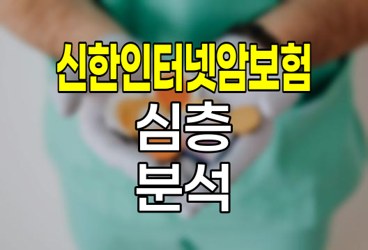 신한인터넷암보험, 온라인 전용 암보장 상품 심층 분석