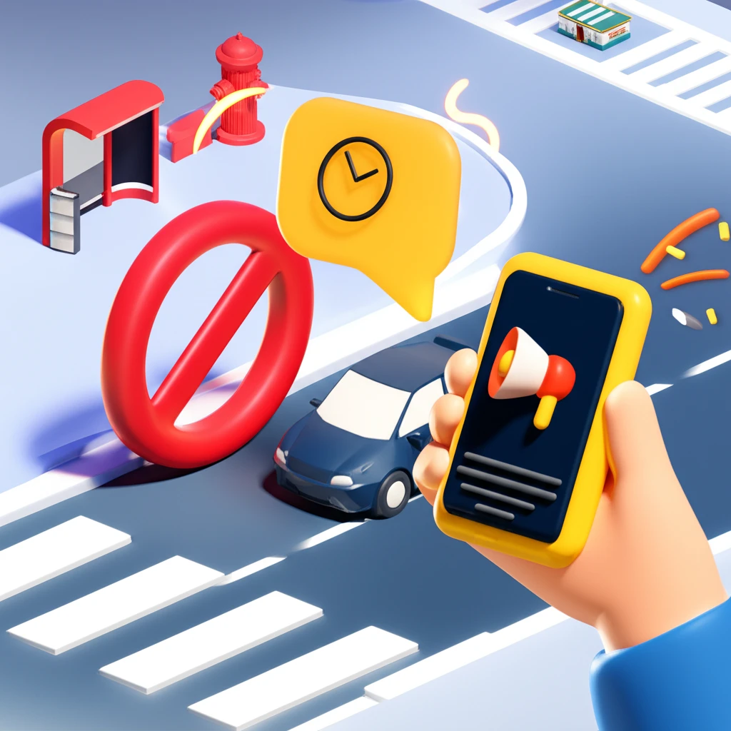 울산 중구 주차 단속 문자 서비스 신..