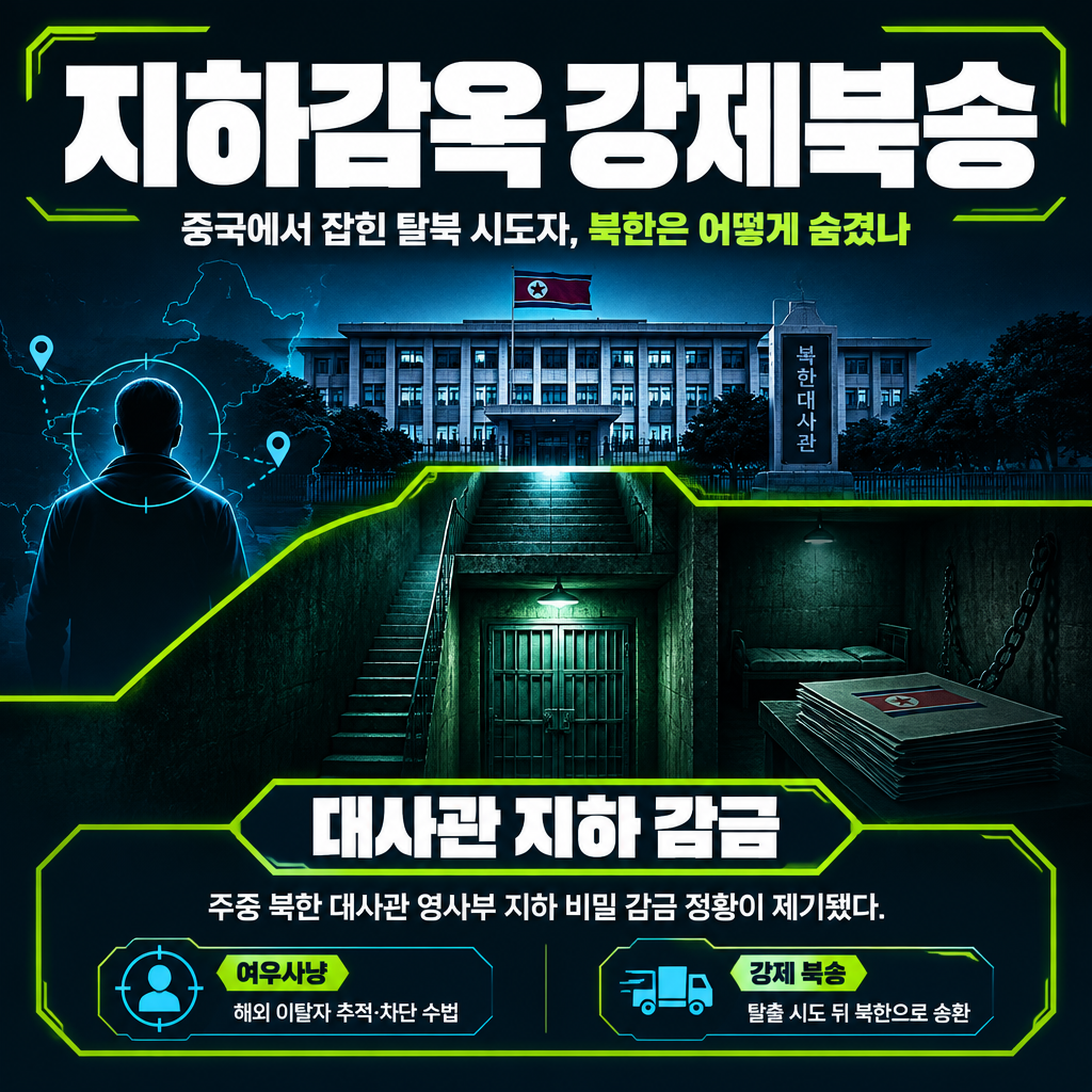 지하감옥 강제북송