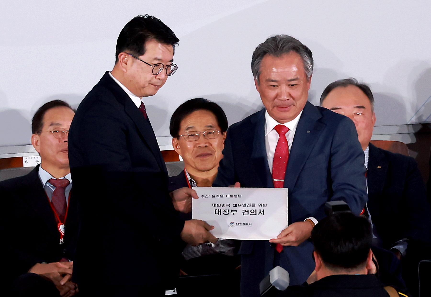 2024 대한민국 체육인대회 사진 대한체육회 문화체육관광부 감사원 감사 대통령실 체육인 궐기대회 이기흥회장 대한체육회장4