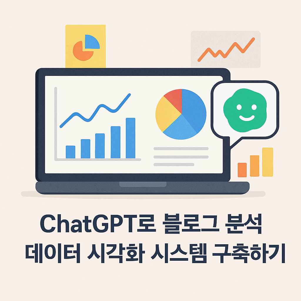 📊 ChatGPT로 블로그 분석 데이터 시각화 시스템 구축하기
(데이터 리포트를 AI가 자동으로 그려주는 시대)