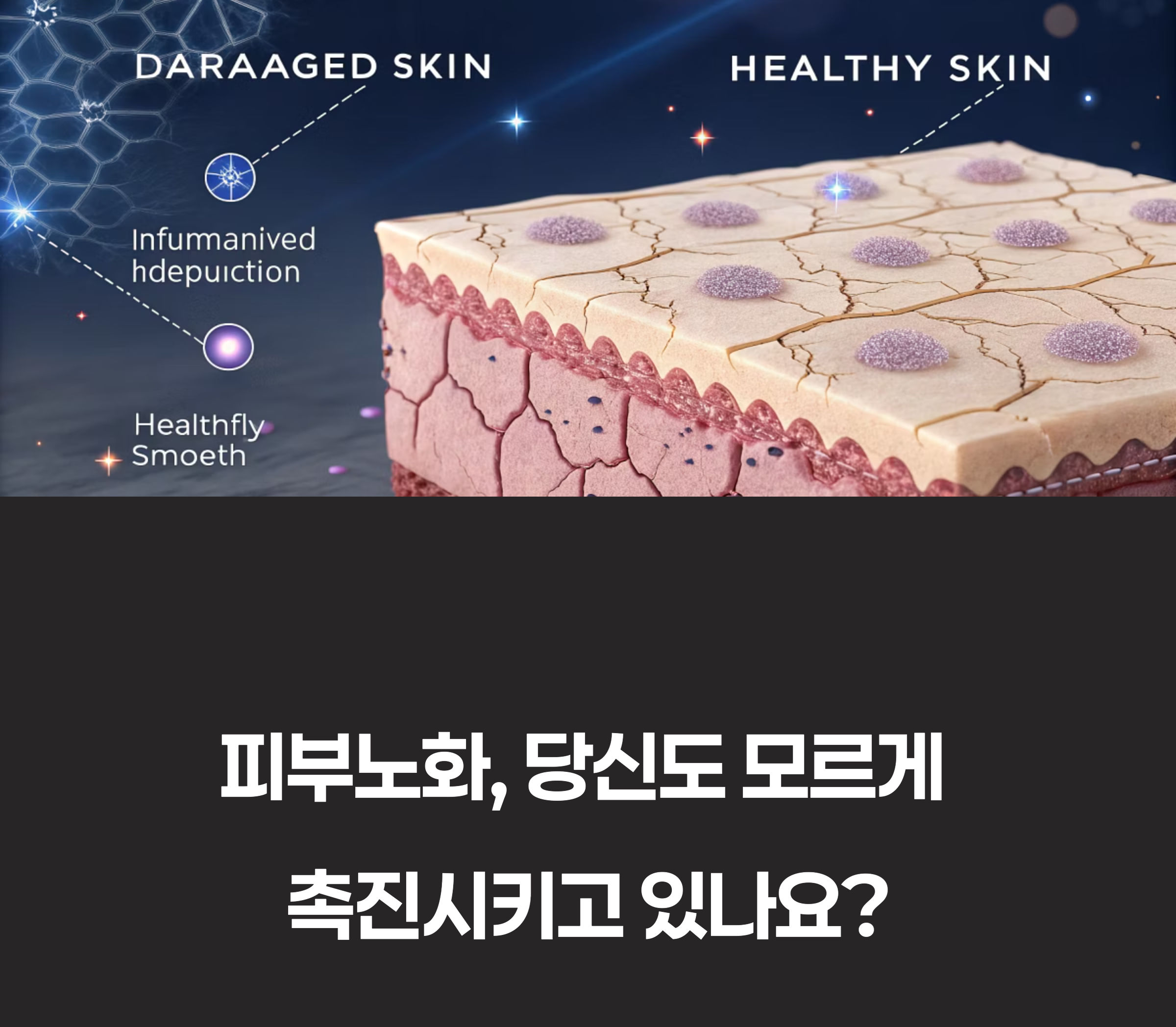 피부노화 촉진시키는 습관 관련 사진