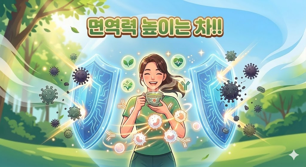 면역력 높이는 차 BEST 7!