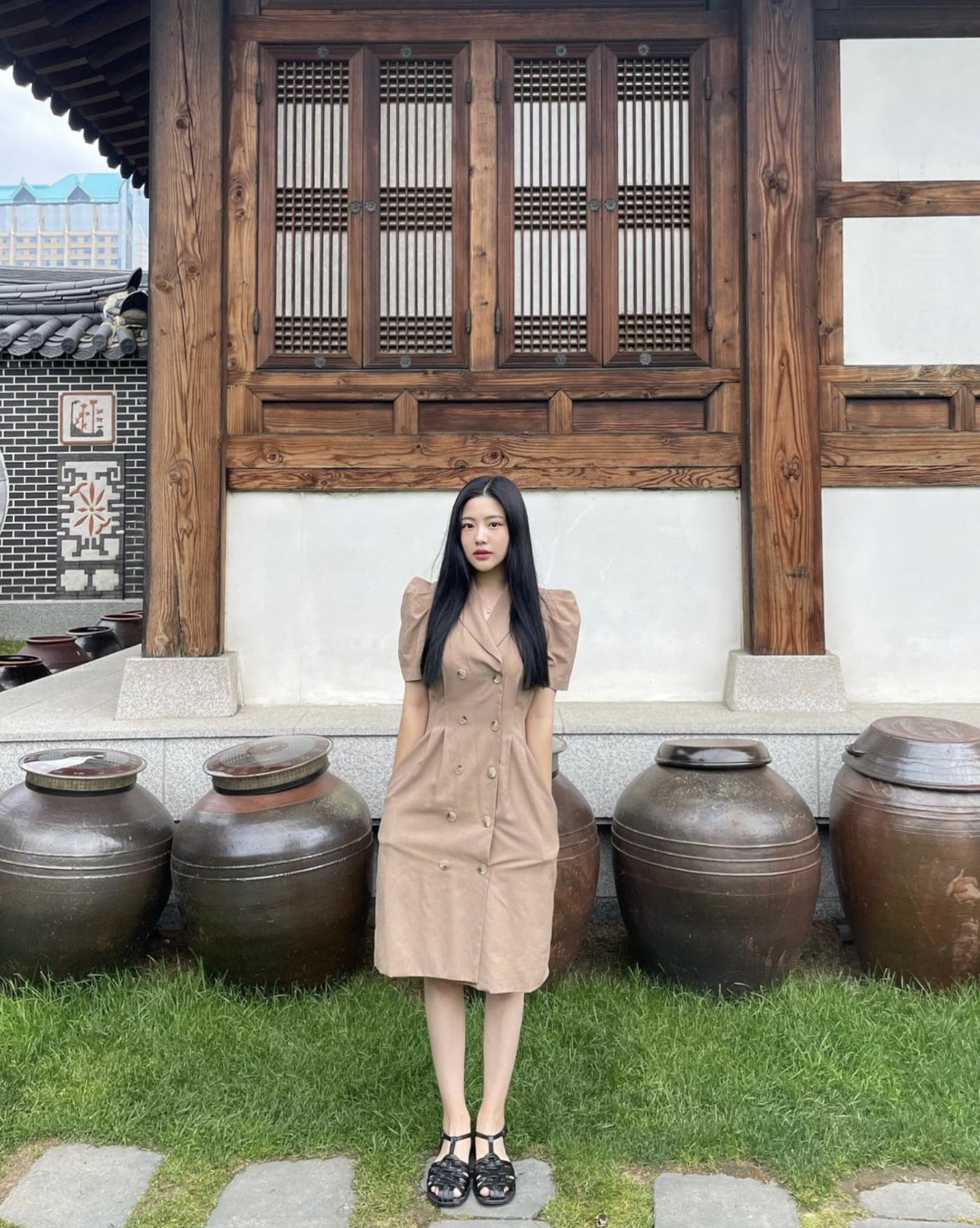 조아람 여행 셀카