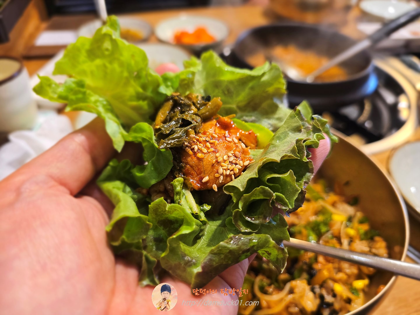 자연채 쌈정식, 수육정식